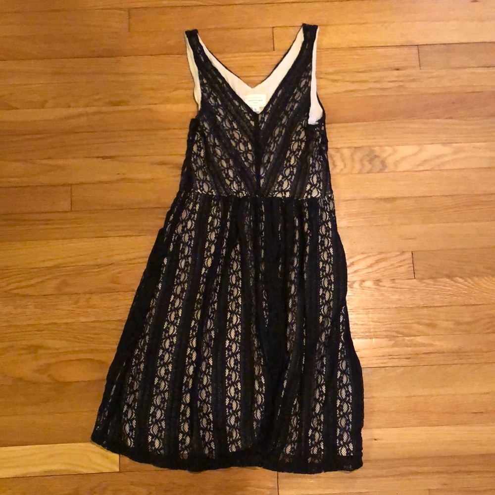 Black lace dress